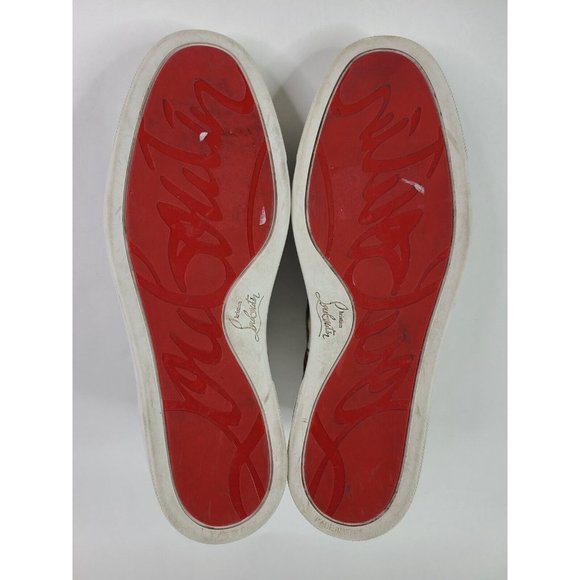 CHRISTIAN LOUBOUTIN Lou Spikes BENGAL Trainers Sneakers - 44 / 11 - Picture 9 of 11